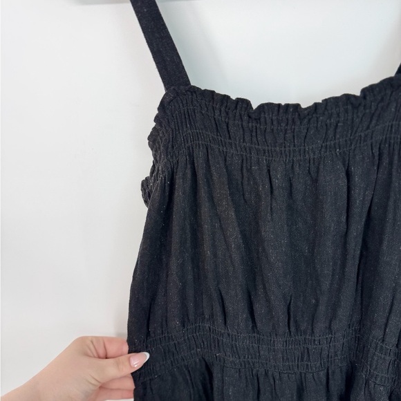 Lisa Says Gah Stretchy Cotton Classic Thick Strap Maxi Dress - Picture 3 of 4